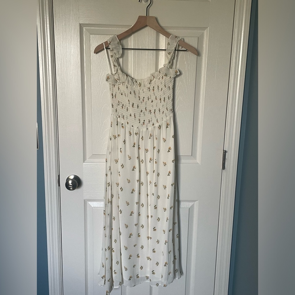 Reformation midi dress floral | size XS